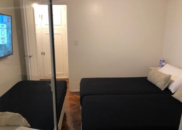 NO DISPONIBLE**** Alquiler Temporario 2 Ambientes, Junin y Melo, Recoleta
