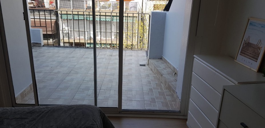 Alquiler Temporario Monoambiente con Balcon Terraza, Laprida 1900, Recoleta