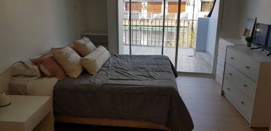 Alquiler Temporario Monoambiente con Balcon Terraza, Laprida 1900, Recoleta