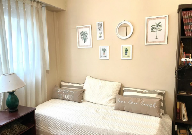 Alquiler Temporario 3 Ambientes, French 2300, Recoleta