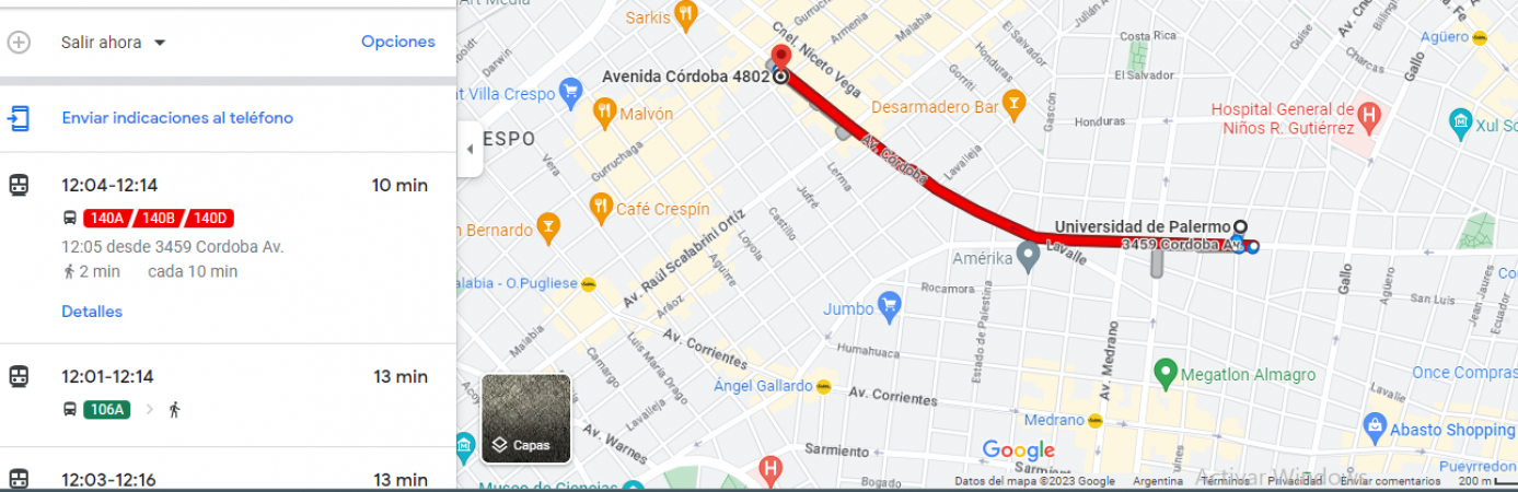 Alquiler Temporario 2 Ambientes, Córdoba 4800, 2. Palermo