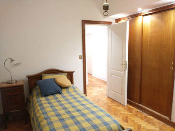 Alquiler Temporario 4 Ambientes c/dep de Servicio, Ayacucho 1800, Recoleta. 