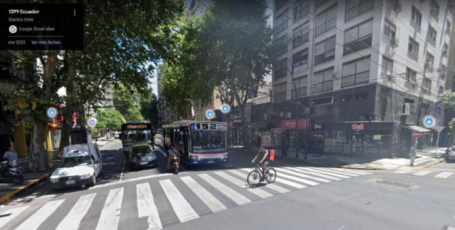 Alquiler Temporario Monoambiente, Ecuador y Santa Fe, Barrio Norte
