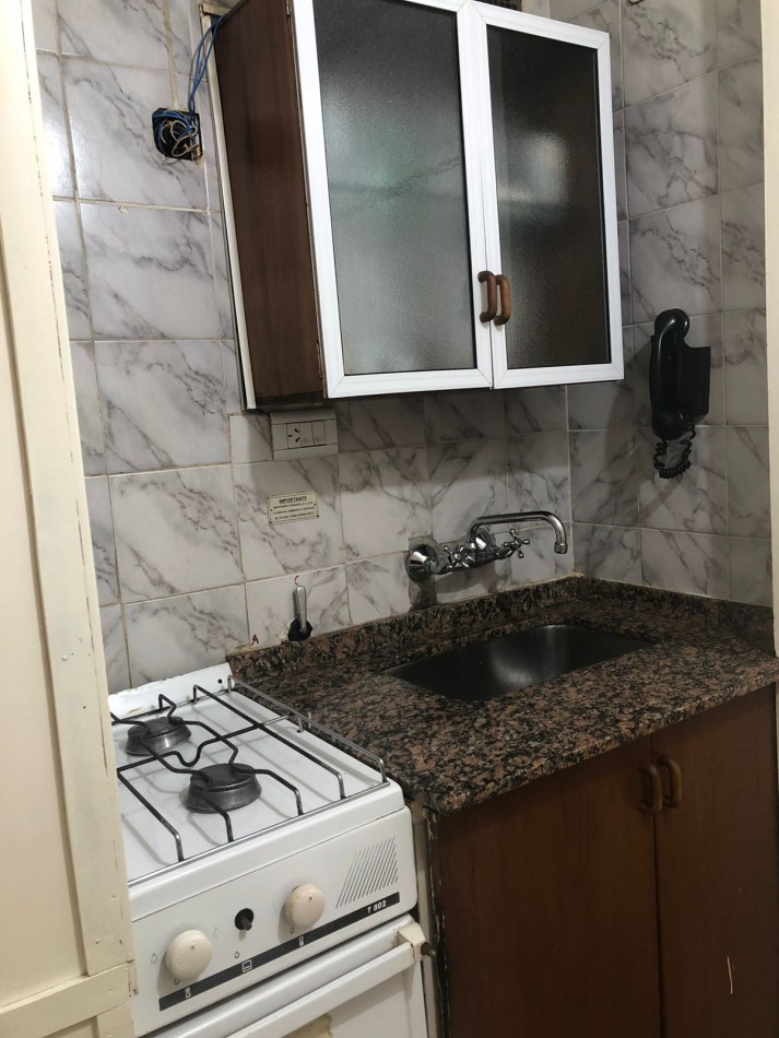 Alquiler Temporario Monoambiente Dividido, Laprida 1200, Recoleta