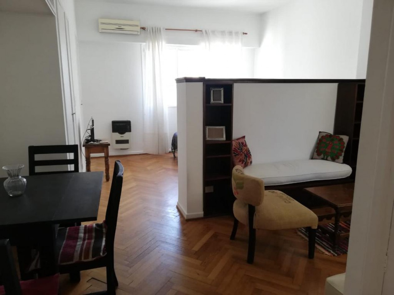 Alquiler Temporario Ambiente y medio, Juncal 2100, Recoleta 