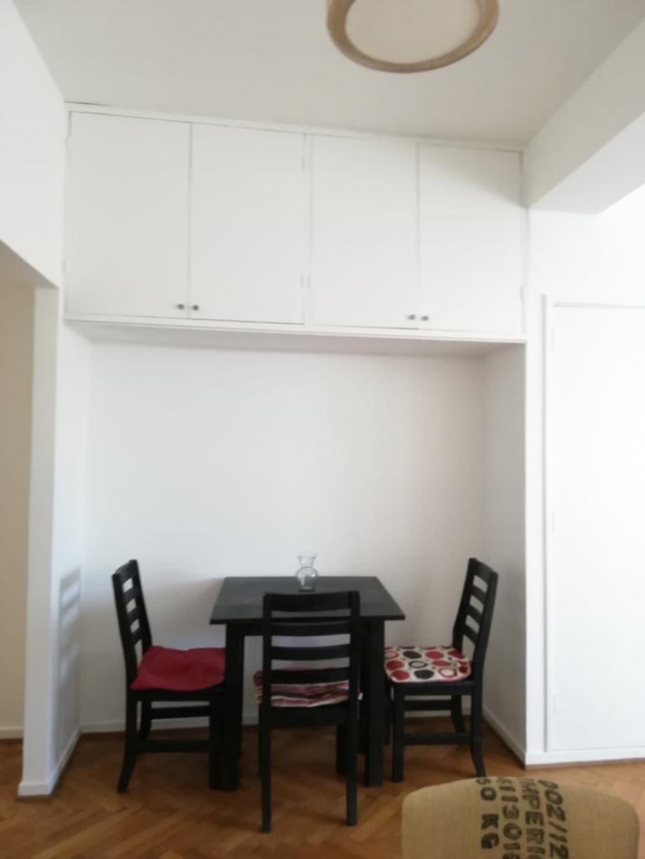 Alquiler Temporario Ambiente y medio, Juncal 2100, Recoleta 