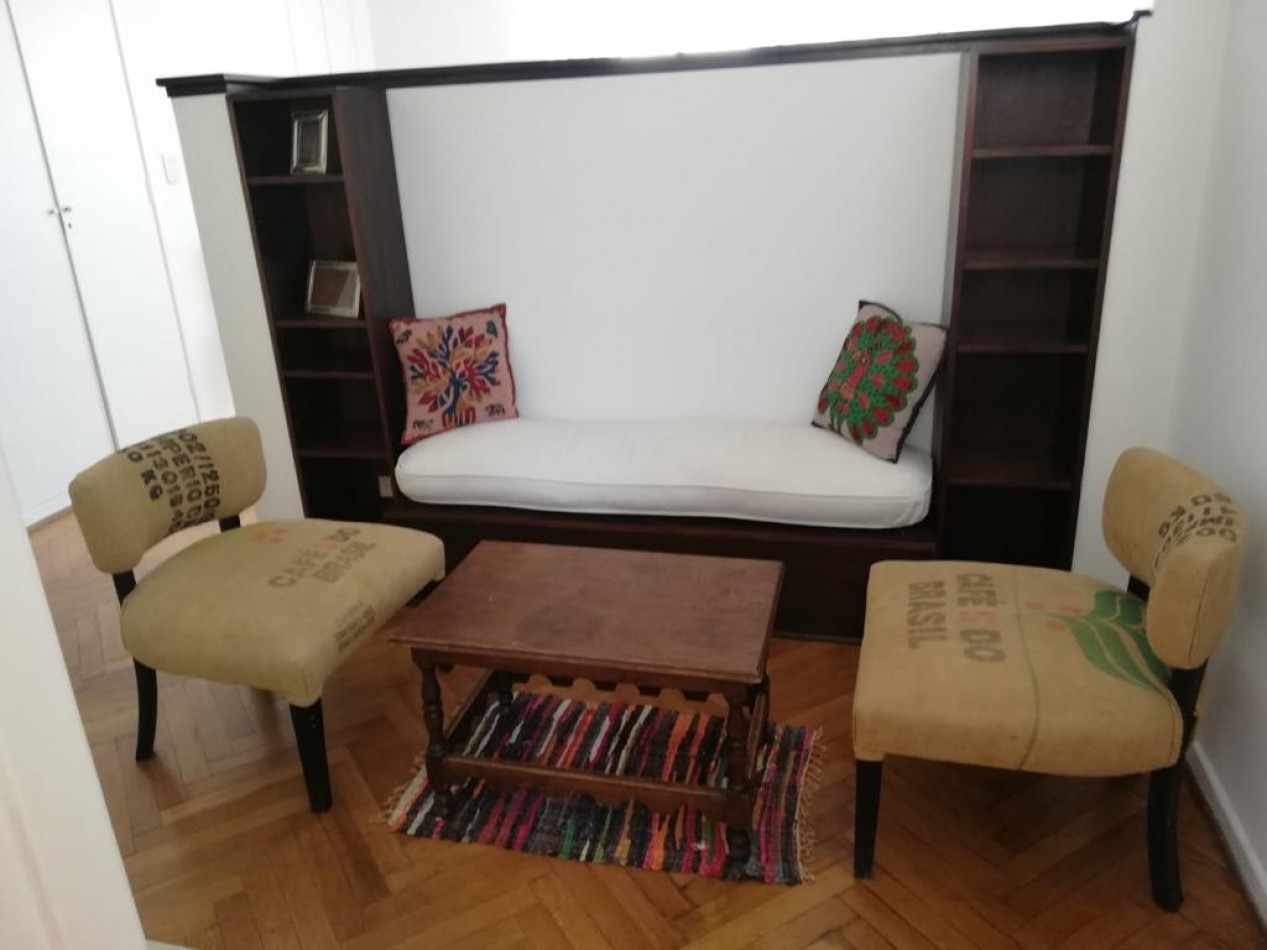 Alquiler Temporario Ambiente y medio, Juncal 2100, Recoleta 