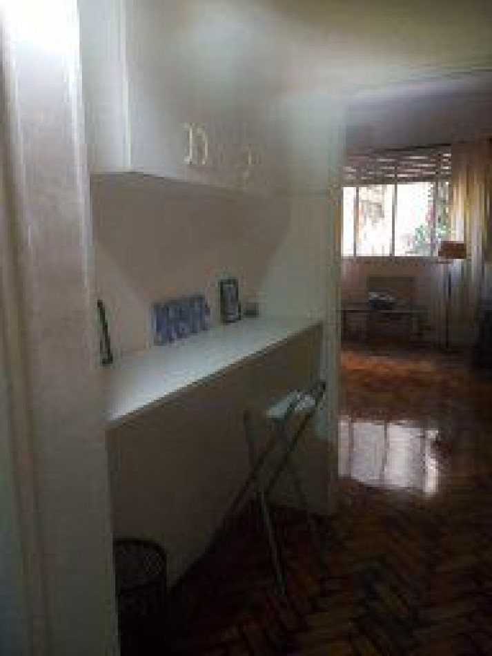 Alquiler Temporario Monoambiente SIN MUEBLES, Laprida 1500, Recoleta 