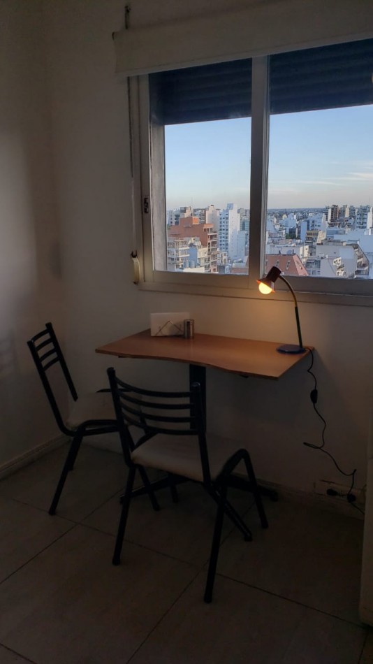 Alquiler Temporario Monoambiente, La Plata y Rosario, Caballito