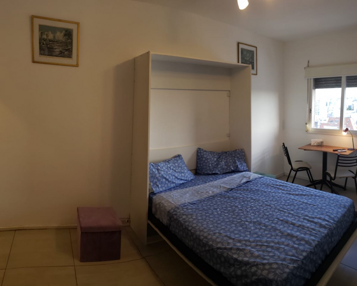 Alquiler Temporario Monoambiente, La Plata y Rosario, Caballito