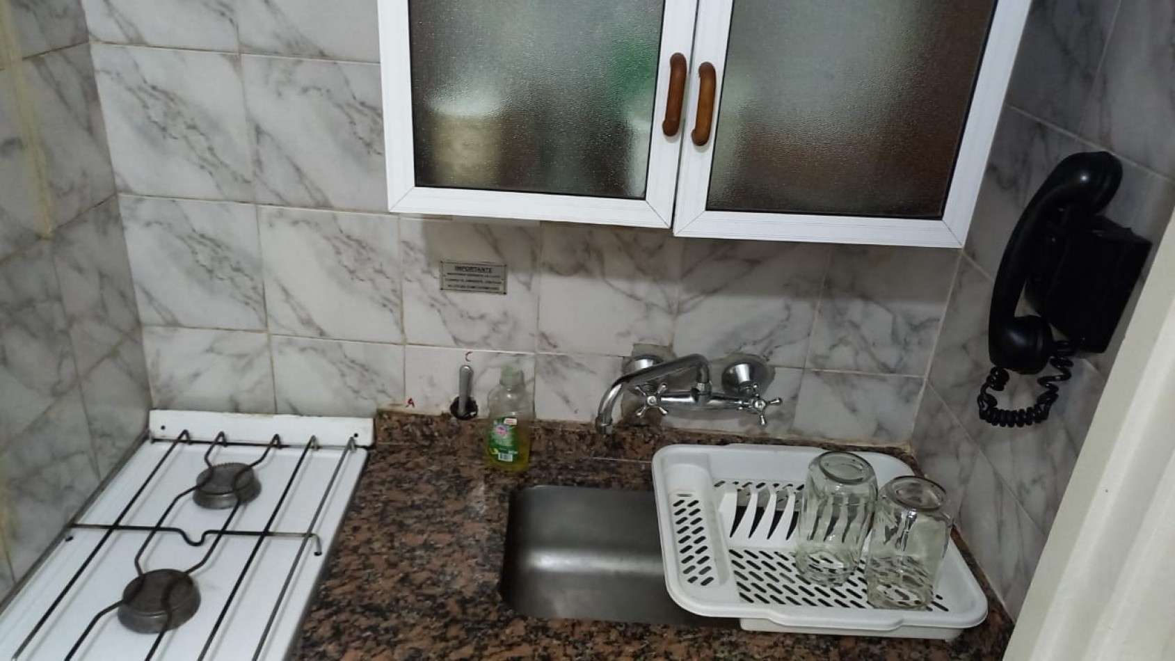 Alquiler Temporario Monoambiente Dividido, Laprida 1200, Recoleta