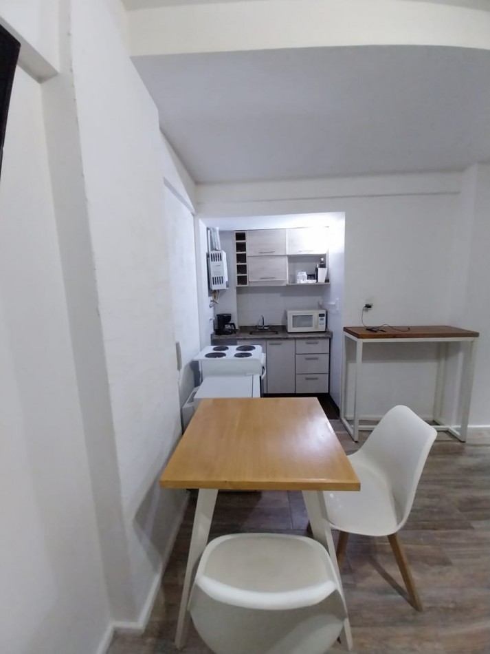 Monoambiente en Alquiler Temporario, Billinghurst 1700, Recoleta