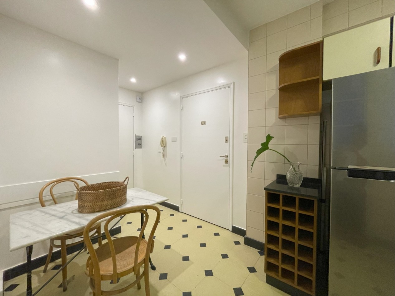Alquiler Temporario 3 Ambientes Semipiso, Arenales 900, Recoleta