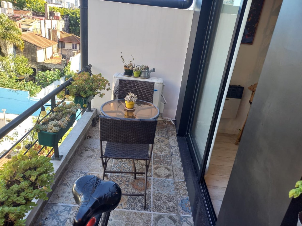Alquiler Temporario 2 Ambientes c/terraza, Paysandu 500, Caballito