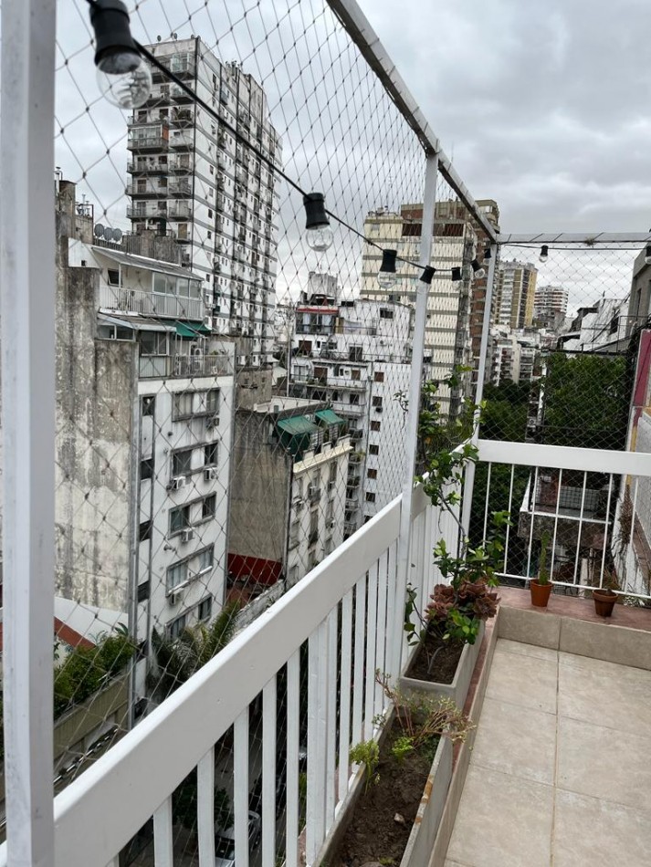Alquiler Temporario 3 Ambientes c/Terraza y Parrilla, Laprida 1100, Recoleta. 5