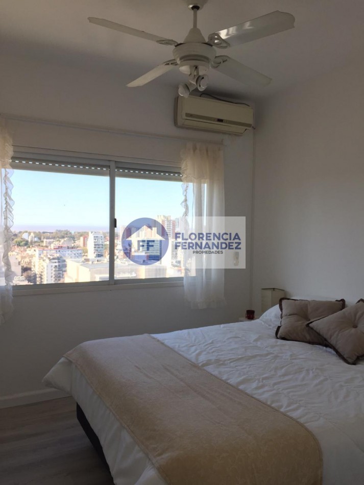 Alquiler Temporario 2 Ambientes piso alto c/ pileta, Roosevelt 1800, Belgrano. 
