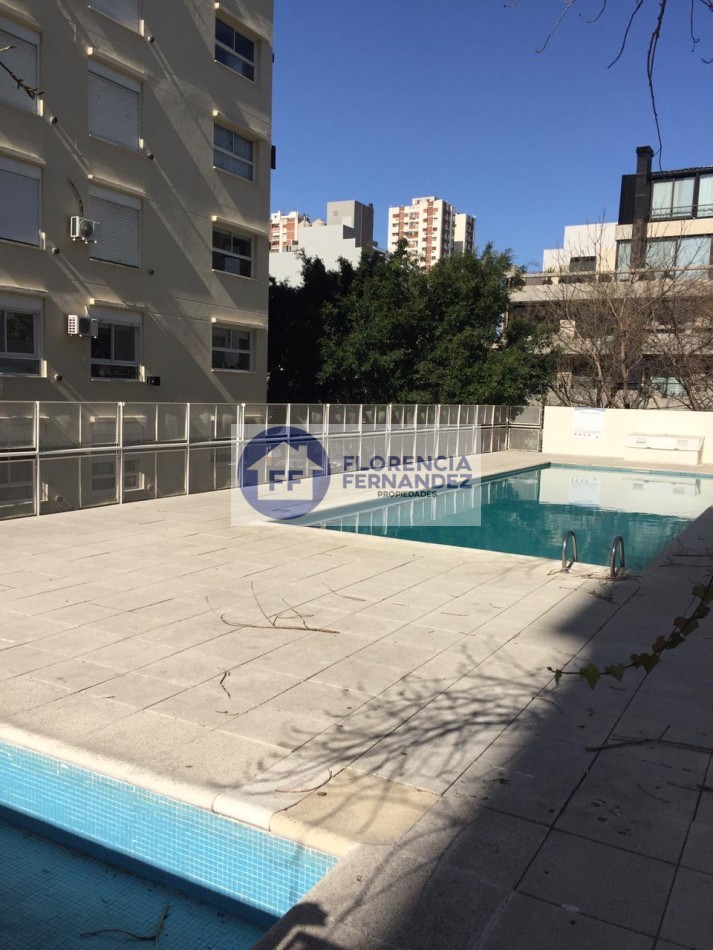 Alquiler Temporario 2 Ambientes piso alto c/ pileta, Roosevelt 1800, Belgrano. 