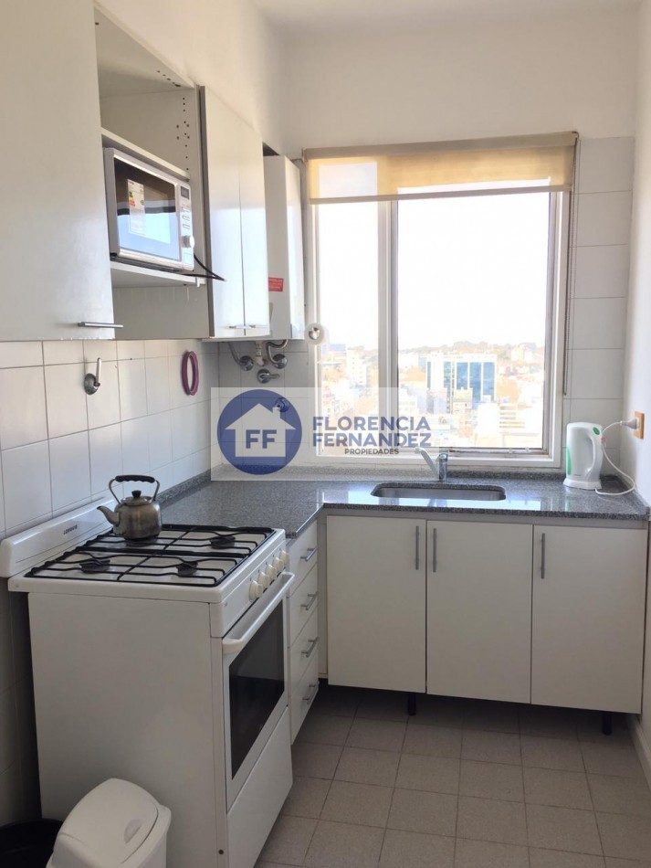 Alquiler Temporario 2 Ambientes piso alto c/ pileta, Roosevelt 1800, Belgrano. 