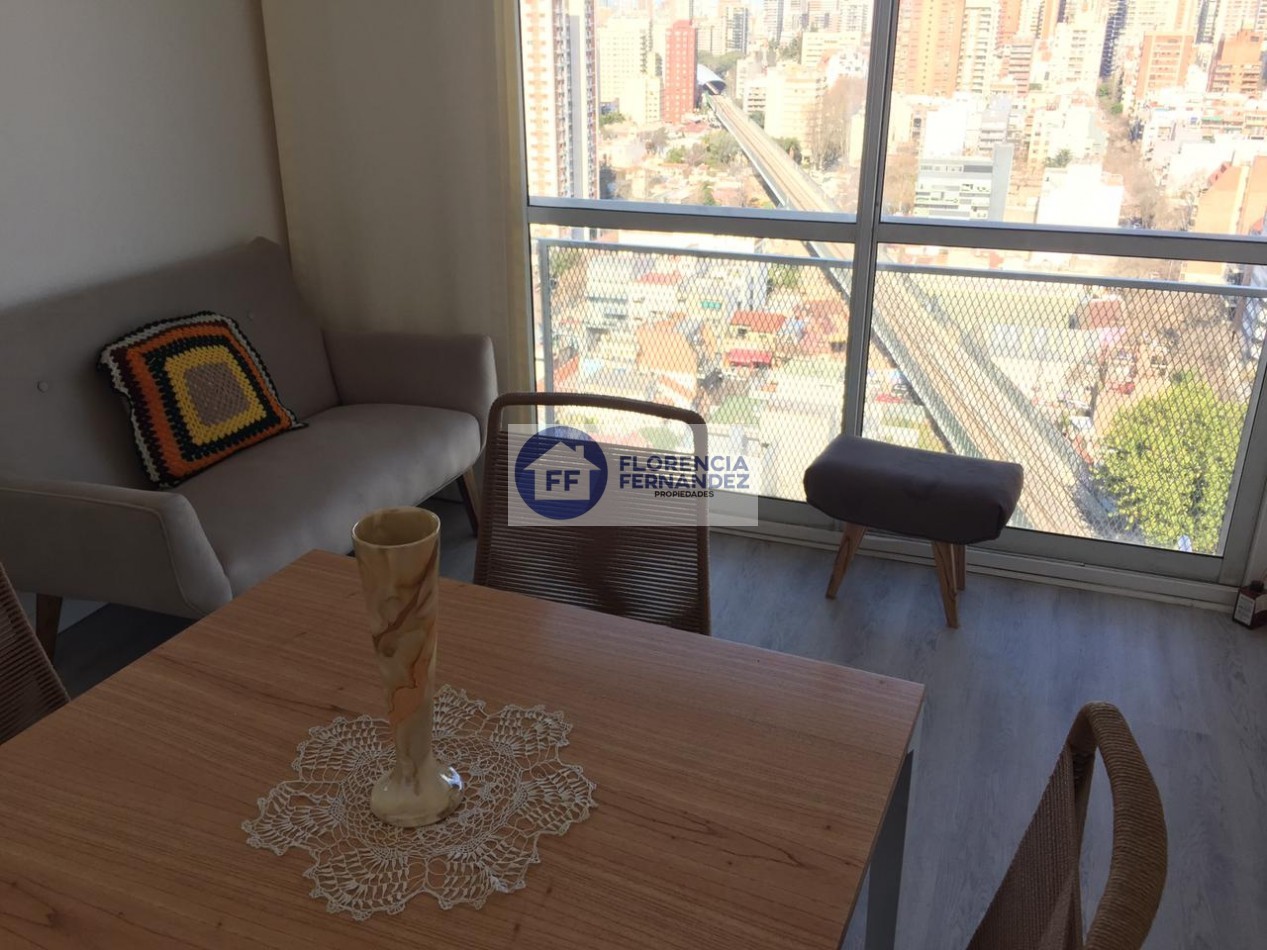 Alquiler Temporario 2 Ambientes piso alto c/ pileta, Roosevelt 1800, Belgrano. 