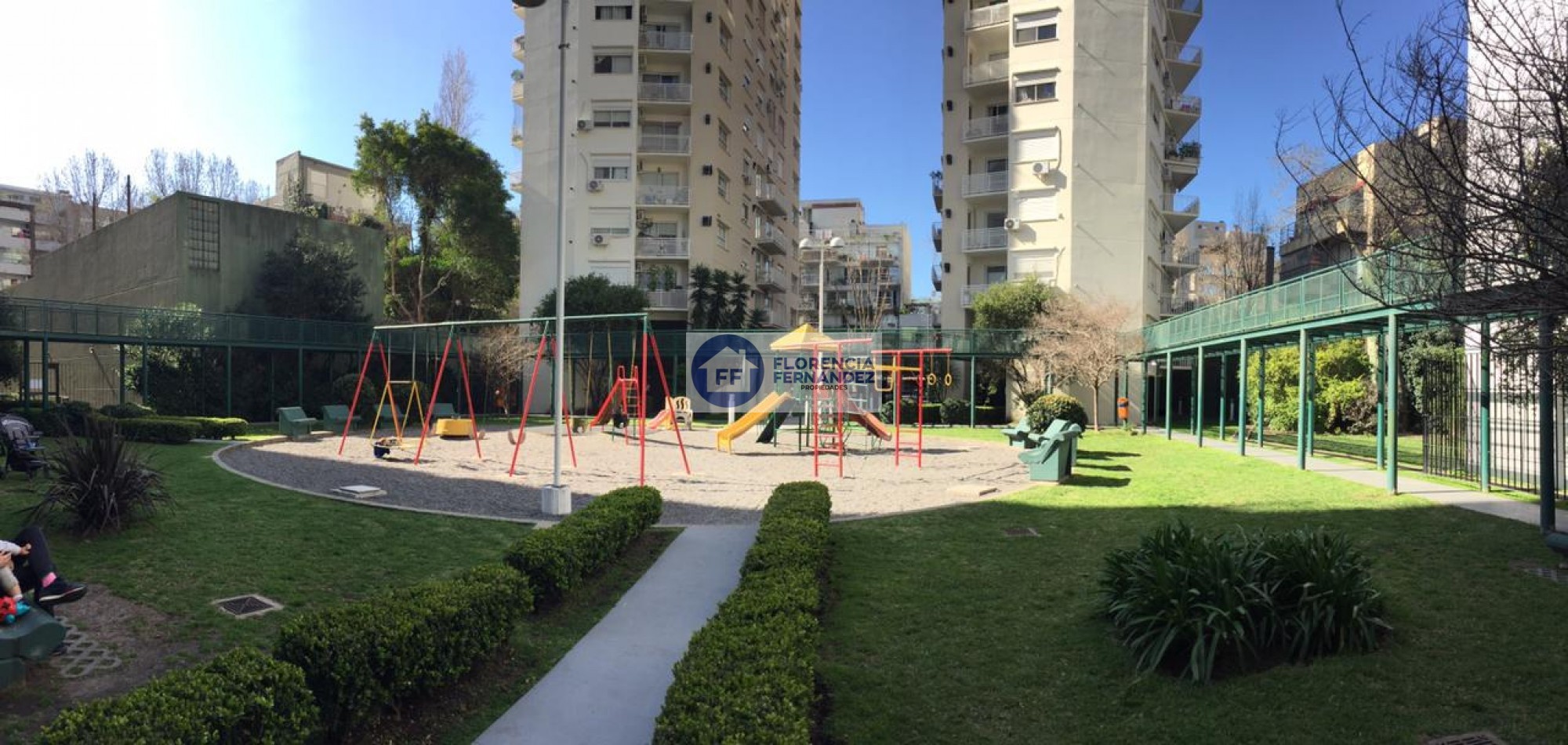 Alquiler Temporario 2 Ambientes piso alto c/ pileta, Roosevelt 1800, Belgrano. 