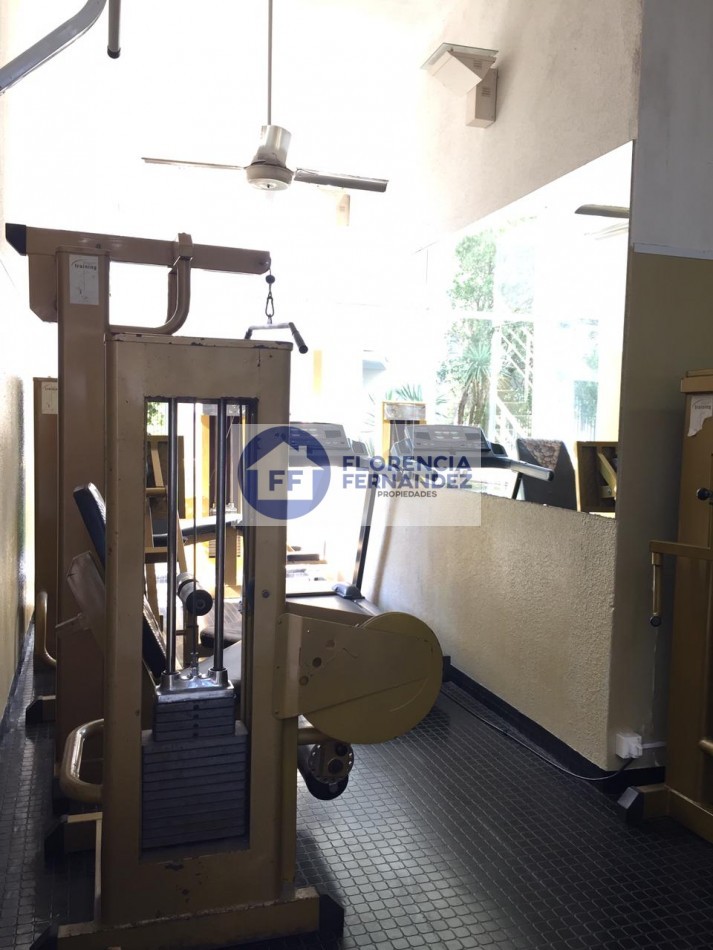 Alquiler Temporario 2 Ambientes piso alto c/ pileta, Roosevelt 1800, Belgrano. 