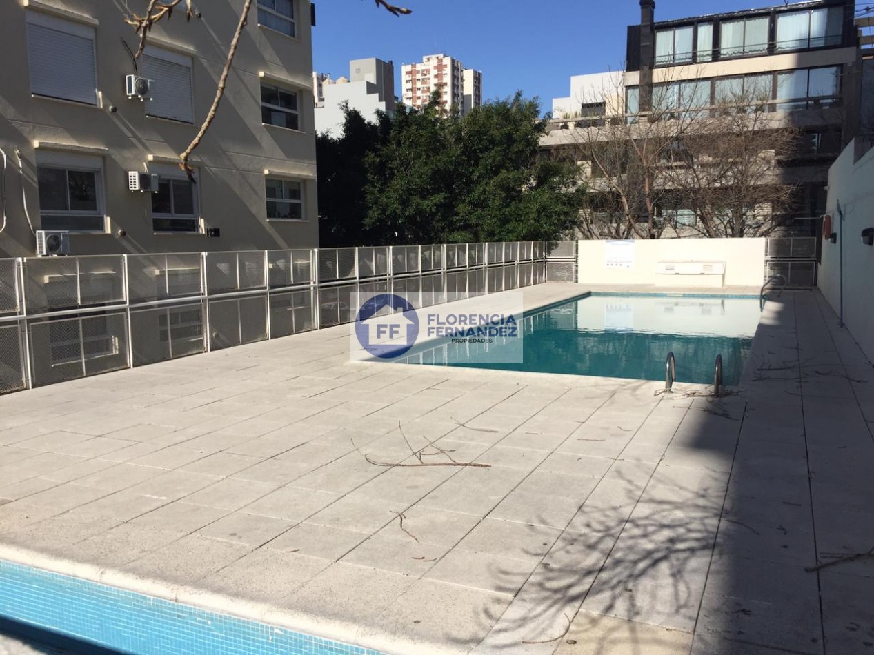 Alquiler Temporario 2 Ambientes piso alto c/ pileta, Roosevelt 1800, Belgrano. 