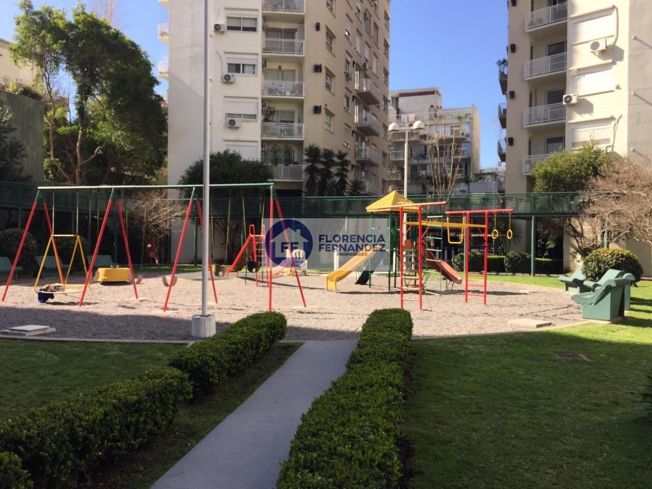Alquiler Temporario 2 Ambientes piso alto c/ pileta, Roosevelt 1800, Belgrano. 