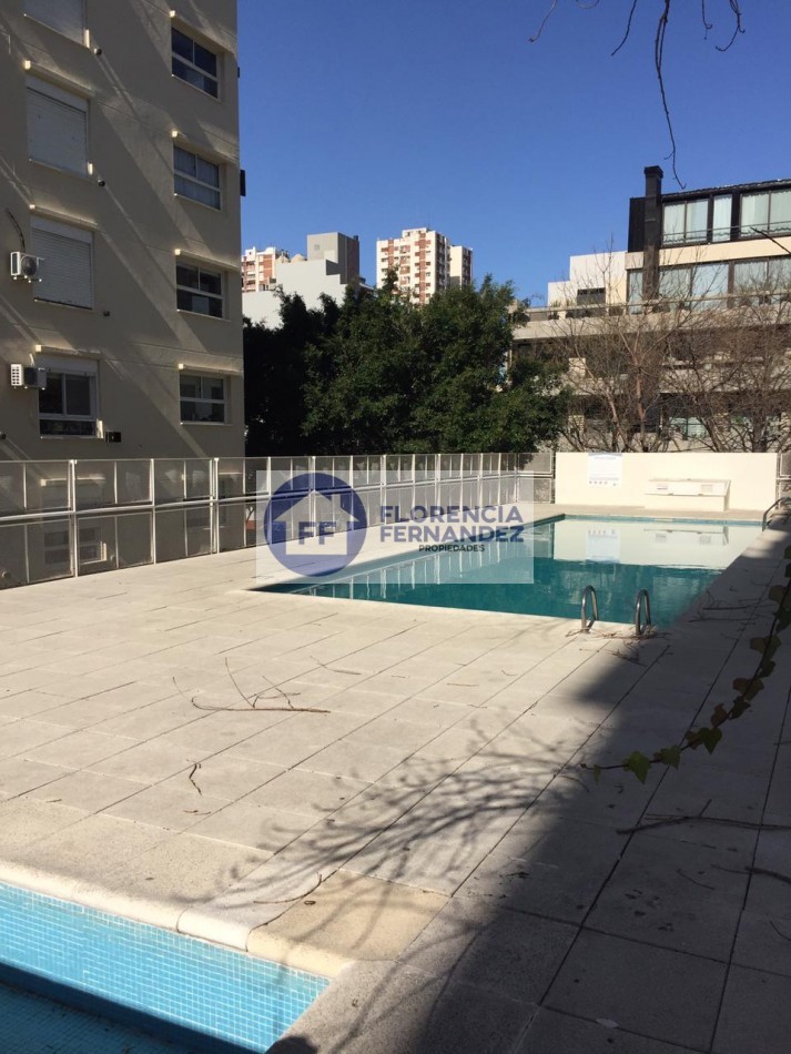 Alquiler Temporario 2 Ambientes piso alto c/ pileta, Roosevelt 1800, Belgrano. 
