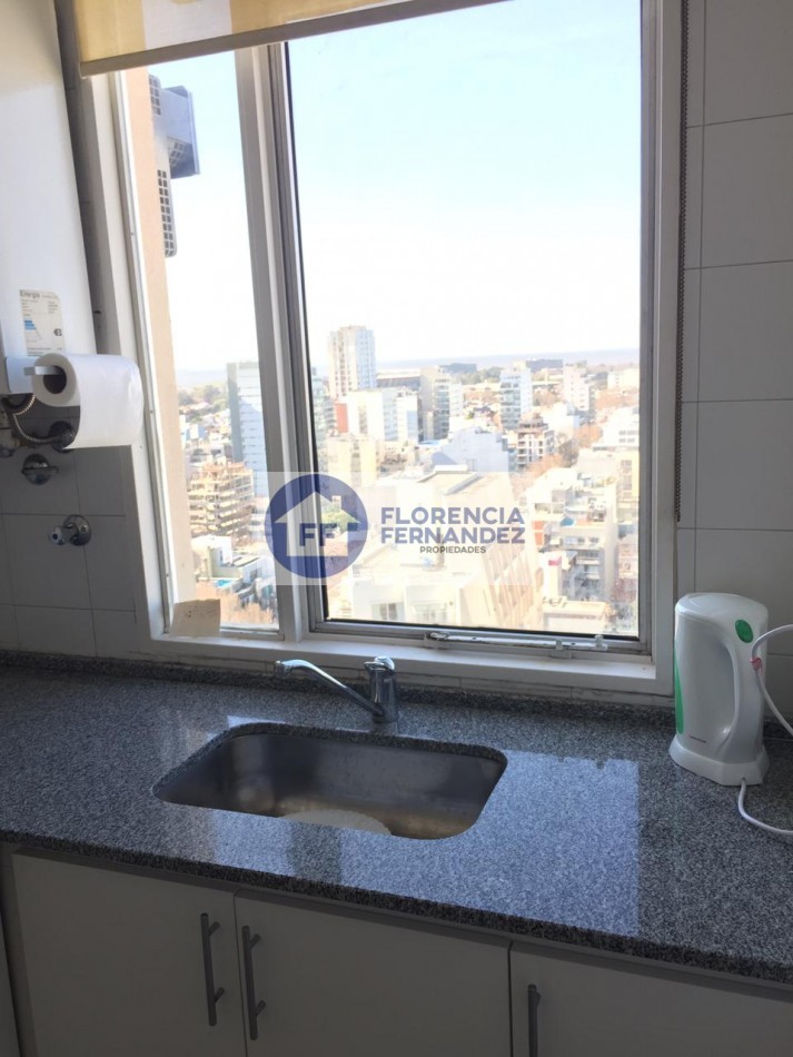 Alquiler Temporario 2 Ambientes piso alto c/ pileta, Roosevelt 1800, Belgrano. 