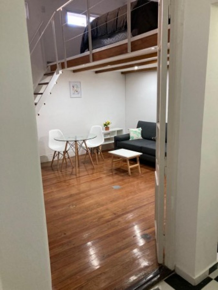 Alquiler Temporario Monoambiente tipo duplex, Cordoba y Serrano, Palermo 