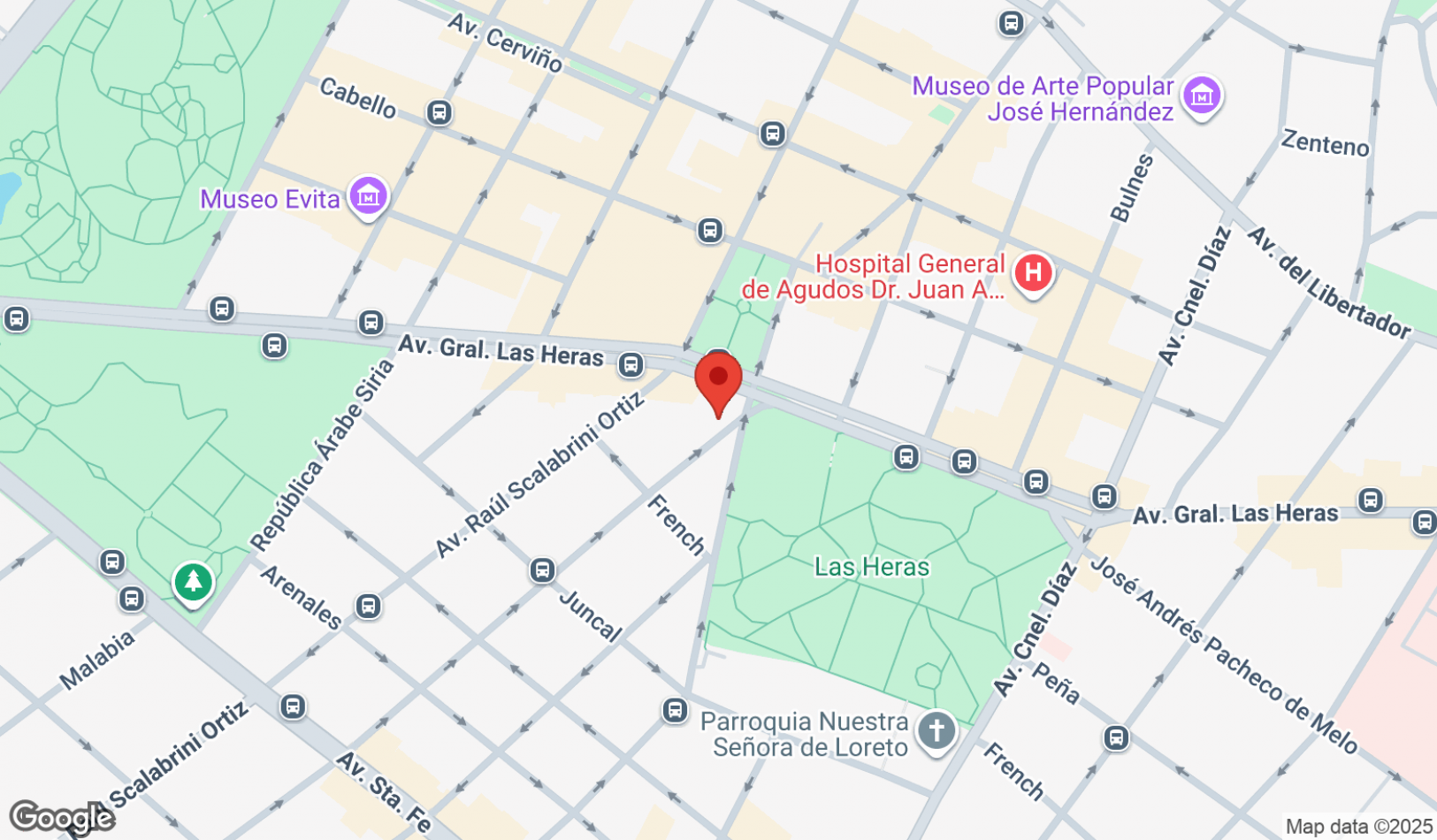 Alquiler Temporal 3 Ambientes, Araoz y Jeronimo Salguero, Palermo